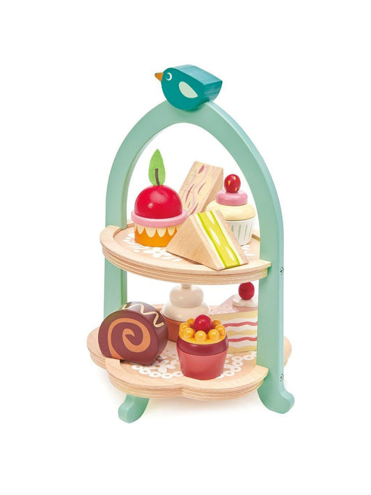 Tender Leaf Toys Birdie Afternoon Tea Stand - Marsh and Manor Collective