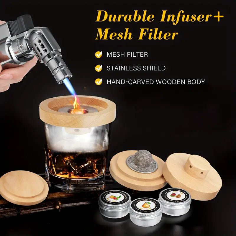 Whiskey Smoker’s Cocktail Kit - Marsh and Manor Collective