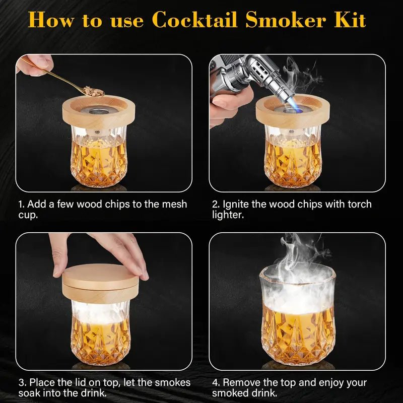 Whiskey Smoker’s Cocktail Kit - Marsh and Manor Collective