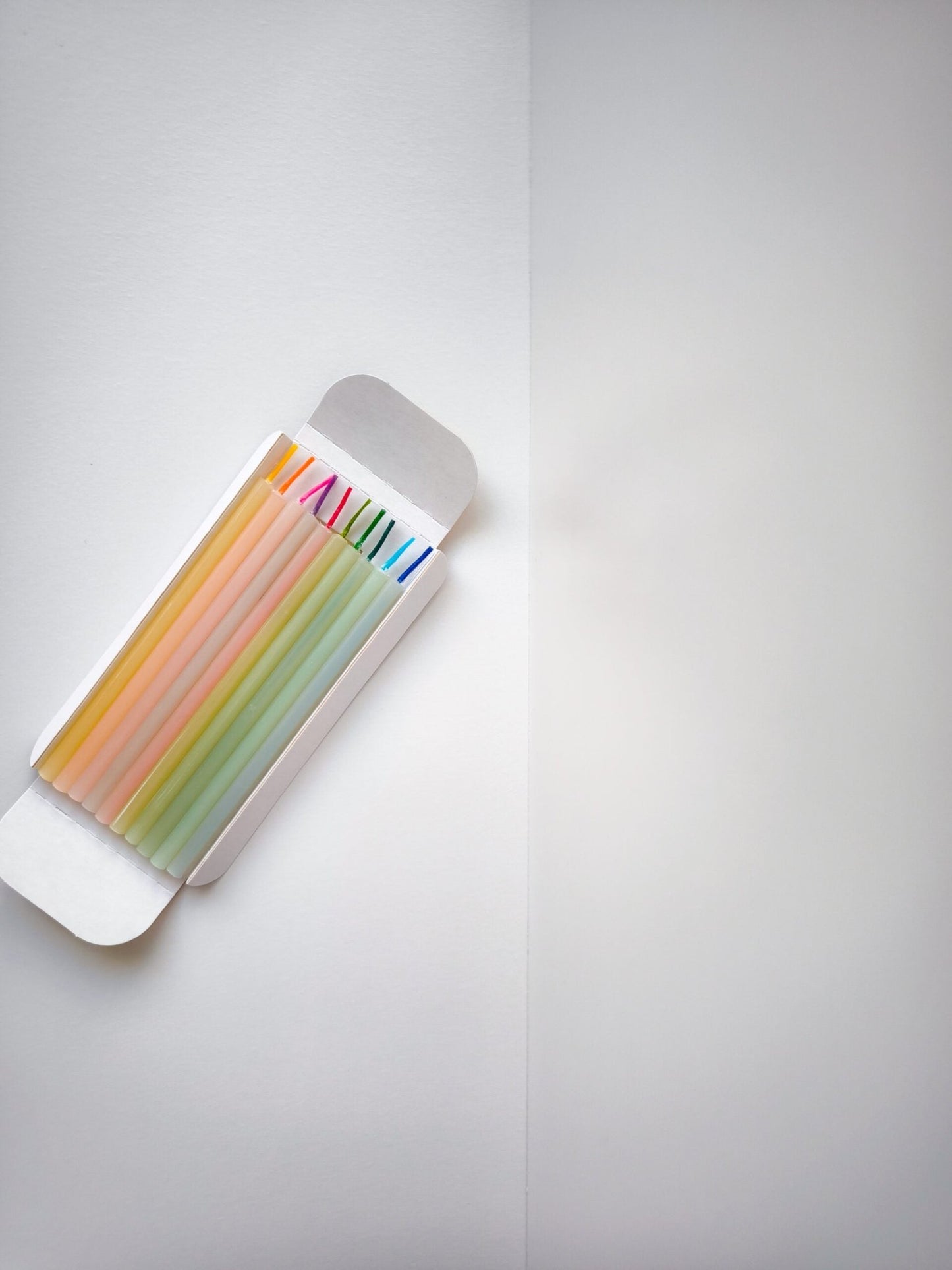 white beeswax Birthday Candles - Marsh and Manor Collective