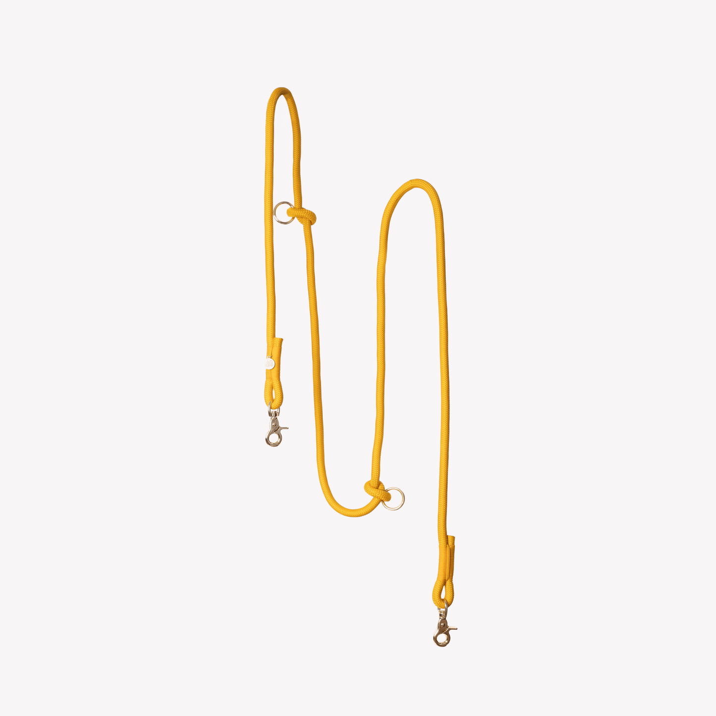 'Yellow' - Hands Free Braided Leash - Marsh and Manor Collective