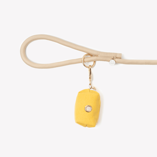 'Yellow' - Poop Bag Holder - Marsh and Manor Collective
