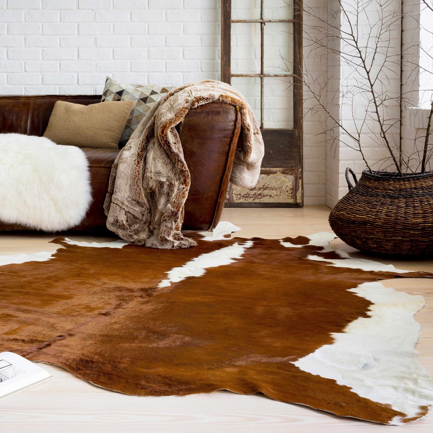 Yucaipa Cowhide Rug - Clearance - Marsh and Manor Collective